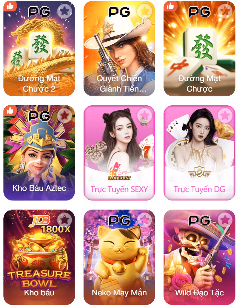 Các trò chơi hot tại LC88